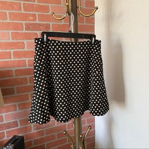 The Limited Outback Red flare polka dot skirt